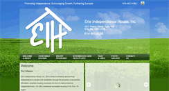 Desktop Screenshot of erieindependencehouse.org